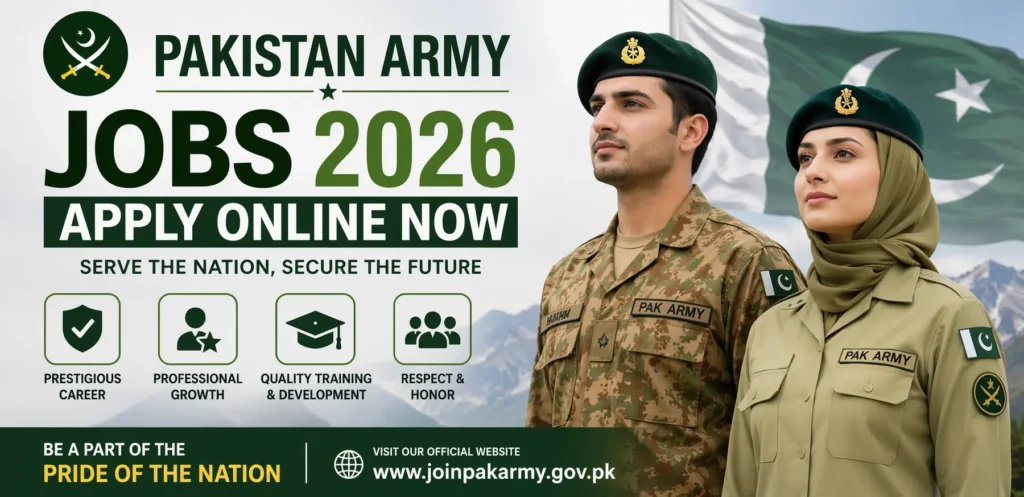 Pakistan Army Jobs 2026 Apply Online Now  Latest Vacancies & Eligibility Guide