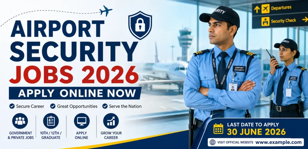 Airport Security Jobs 2026 Apply Online Now Latest Opportunities & Career Guide