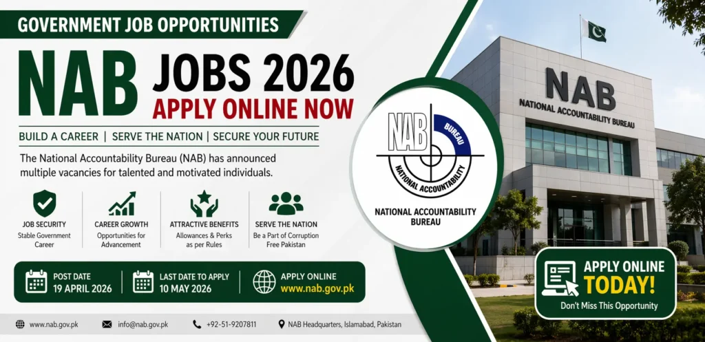 NAB Jobs 2026 Apply Online Now Latest Career Opportunities