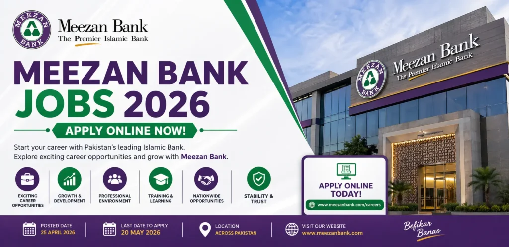 Meezan Bank Jobs 2026 Apply Online Now Latest Career Opportunities