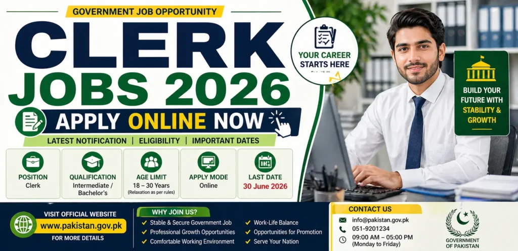 Clerk Jobs 2026 Apply Online Now Latest Notification & Complete Guide