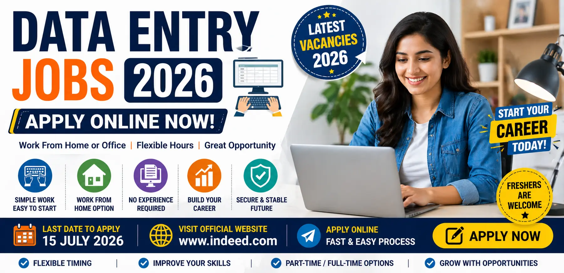 Data Entry Jobs 2026 Apply Online Now Latest Opportunities & Work From Home Options