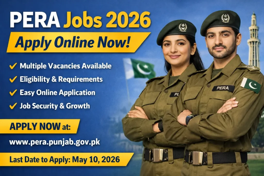 PERA Jobs 2026 Apply Online Now Latest Opportunities & Complete Guide