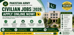 Pakistan Army Civilian Jobs 2026 Apply Online Now – Latest Civilian Vacancies in Pakistan Army