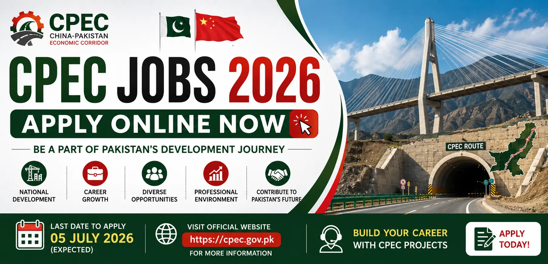 CPEC Jobs 2026 Apply Online Now Latest China Pakistan Economic Corridor Career Opportunities