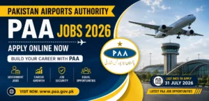 Pakistan Airports Authority (PAA) Jobs 2026 Apply Online Now Latest PAA Career Opportunities