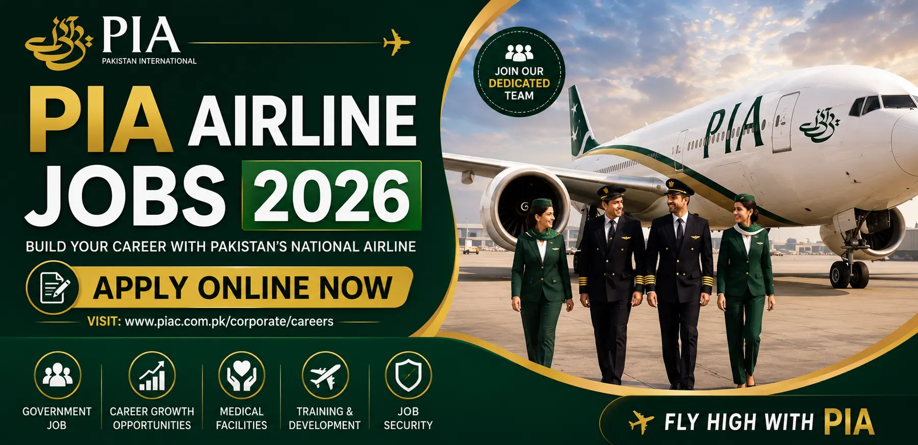 PIA Airline Jobs 2026 Apply Online Now atest Pakistan International Airlines Careers