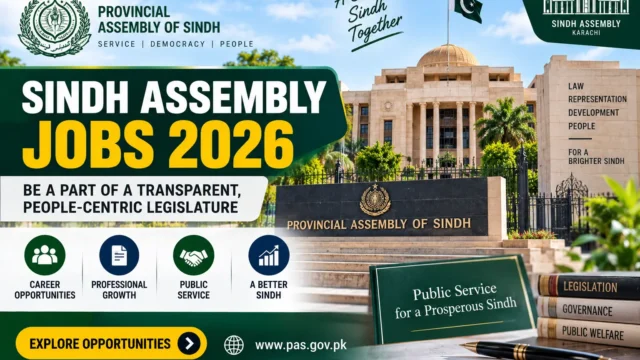 Sindh Assembly Jobs 2026 – Eligibility & Apply Online