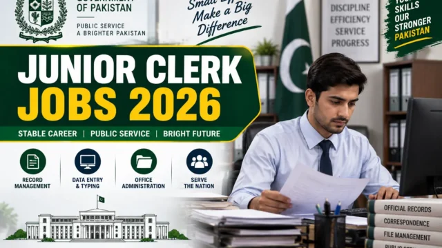 Junior Clerk Jobs 2026 – Eligibility & Apply Online